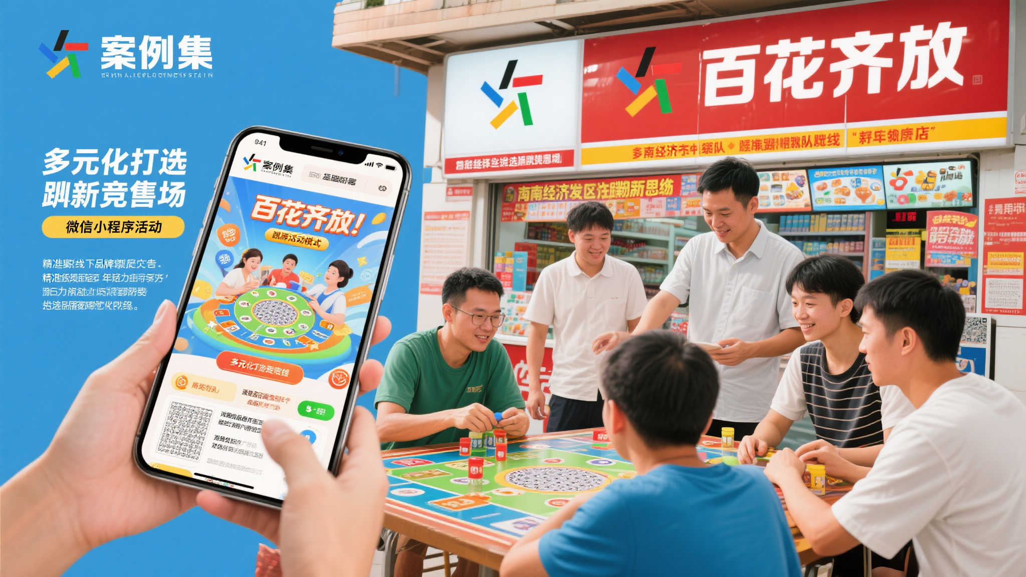 案例锦集：多元化打法刷新竞售局面
为了