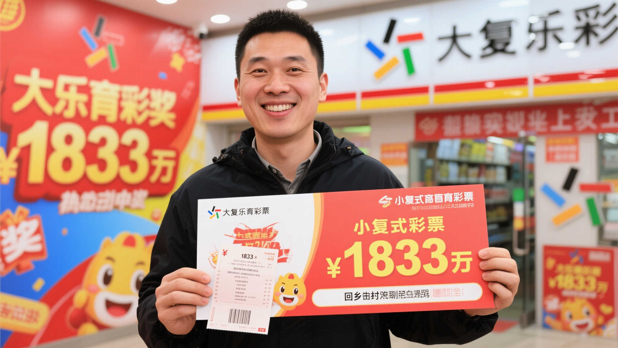 想象一下，仅仅花费几十元购买一张彩票，就