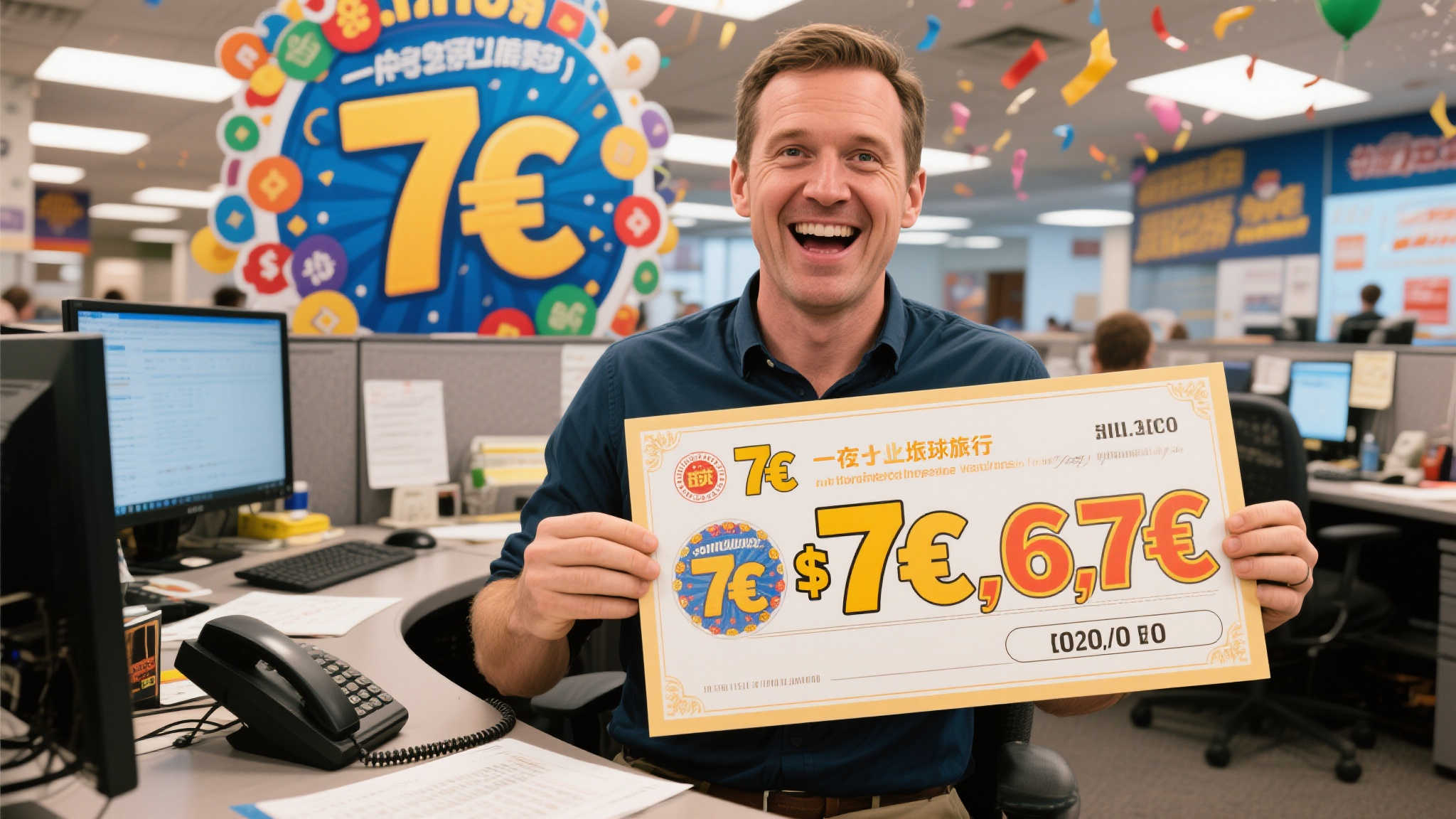 男子揽7亿彩票大奖创历史 淡定通知官方后继续工作 男子揽7亿彩票大奖创历史 淡定通知官方后继续工作