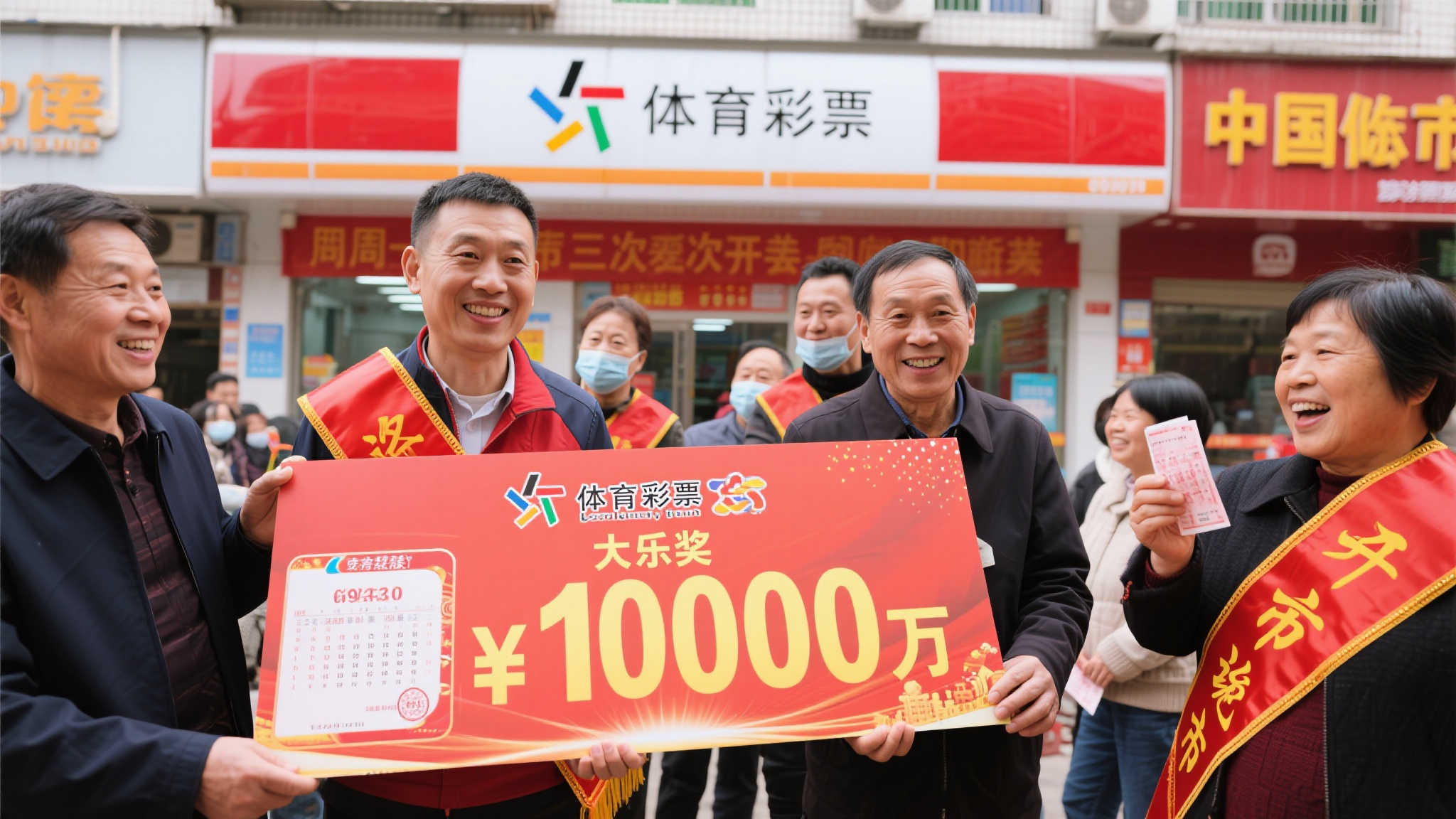 信阳彩民喜获体彩大乐透头奖