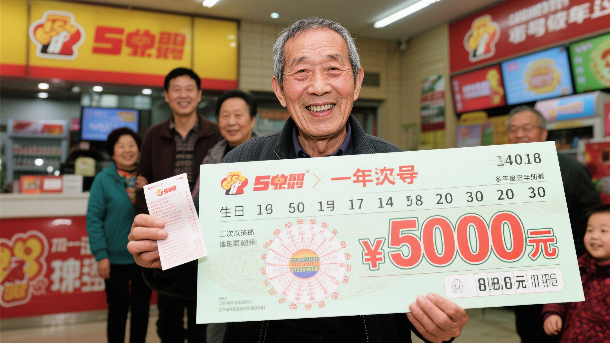 类似的故事并非个例。几年前，某地一位老彩