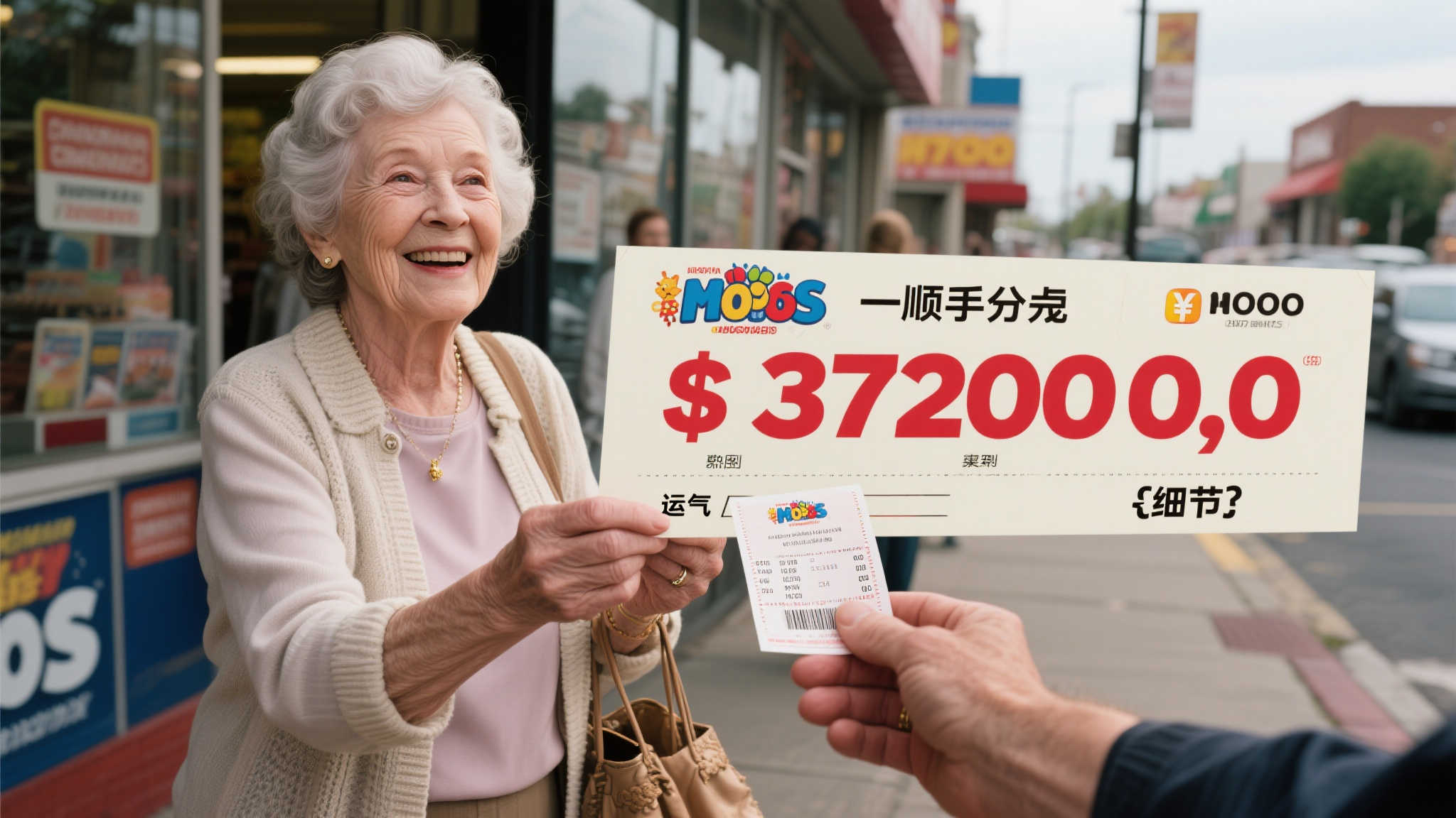 退休阿姨随手买彩喜中3720万,获奖彩票非本人核对 退休阿姨随手买彩喜中3720万,获奖彩票非本人核对