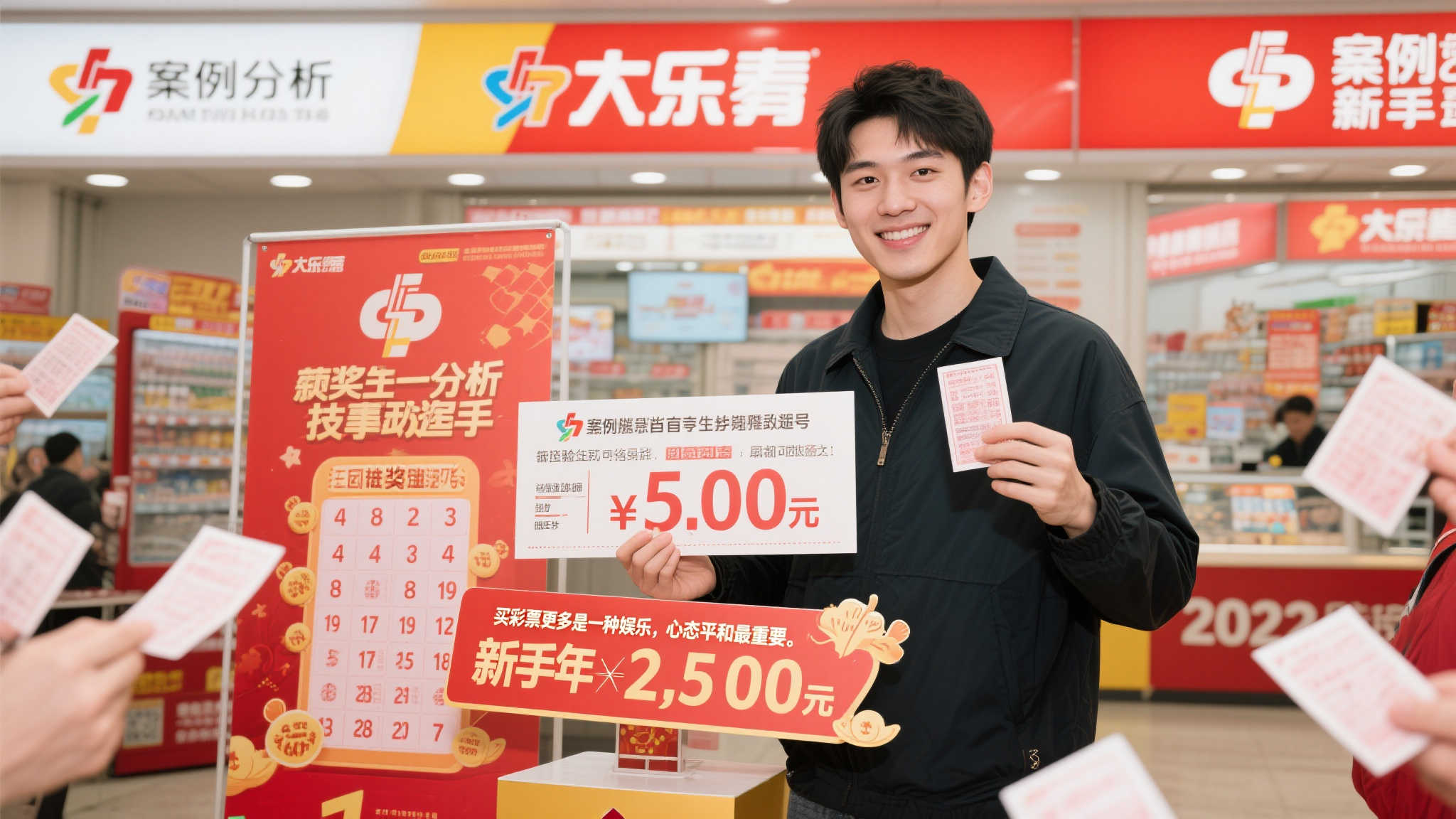 新手彩民半年内喜中大乐透千万大奖-图