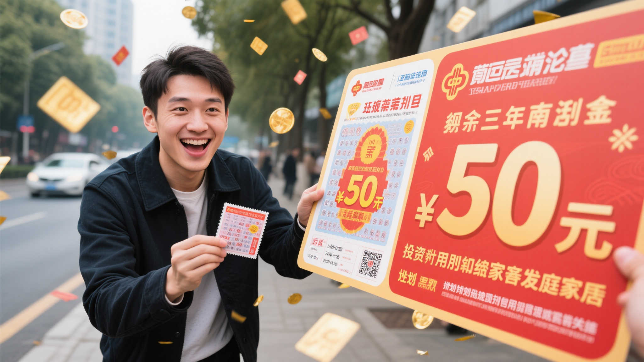 30岁青年出差归来顺手买刮刮乐,竟意外斩获百万巨奖! 30岁青年出差归来顺手买刮刮乐,竟意外斩获百万巨奖!