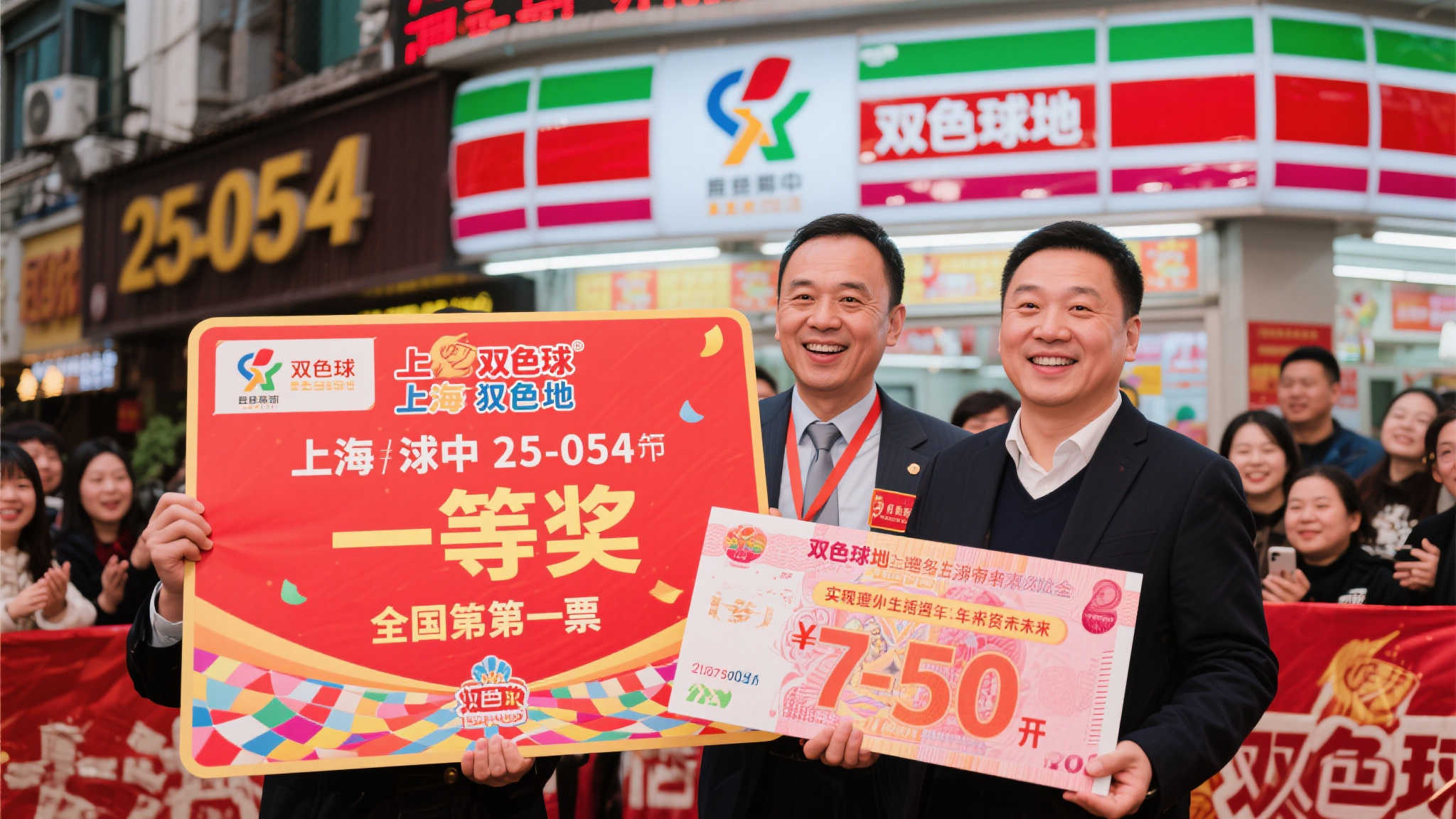 双色球25-054期揭晓：上海独揽一等奖，全国176注二等奖