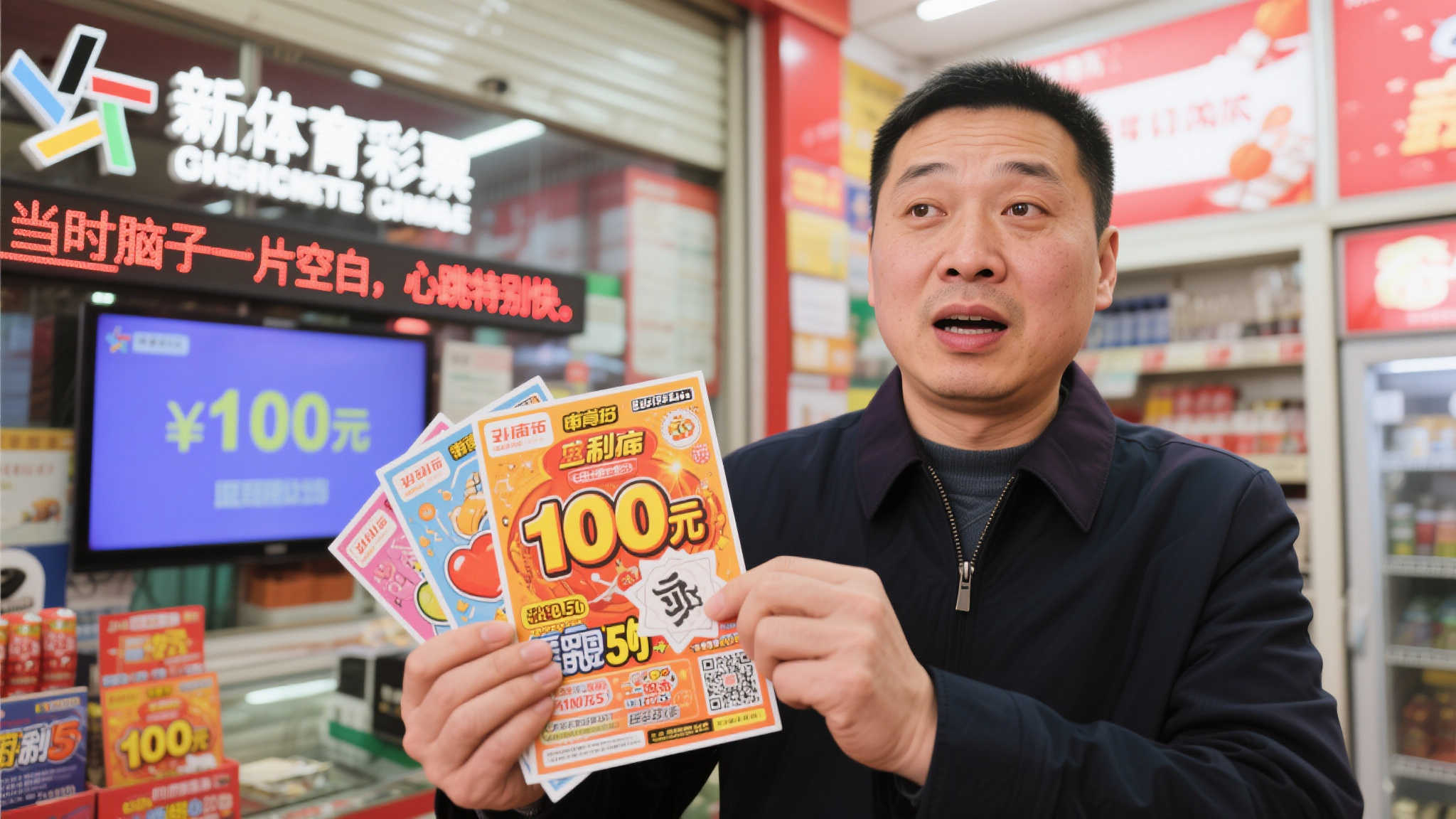 商人喜中福彩百万大奖 4小时火速兑奖:曾多次揽获千元 商人喜中福彩百万大奖 4小时火速兑奖:曾多次揽获千元