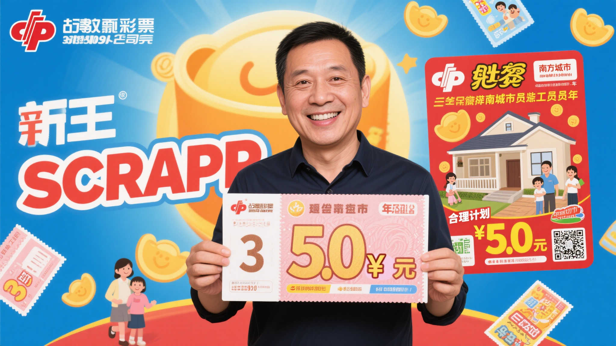 老彩民喜中福彩刮刮乐百万大奖 计划先购置新车 老彩民喜中福彩刮刮乐百万大奖 计划先购置新车