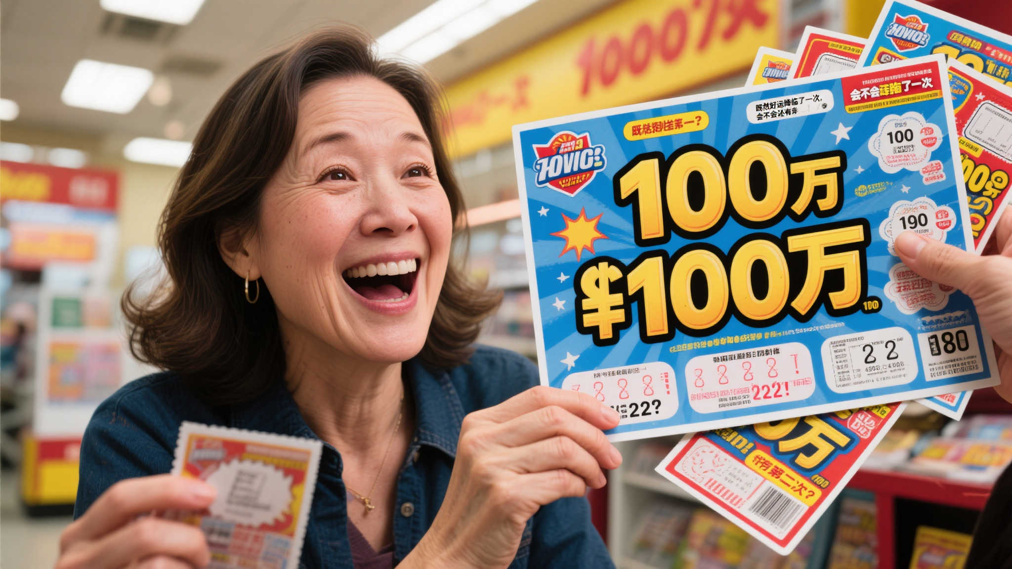 故事的主角是一位普通的女士，平时只是偶尔