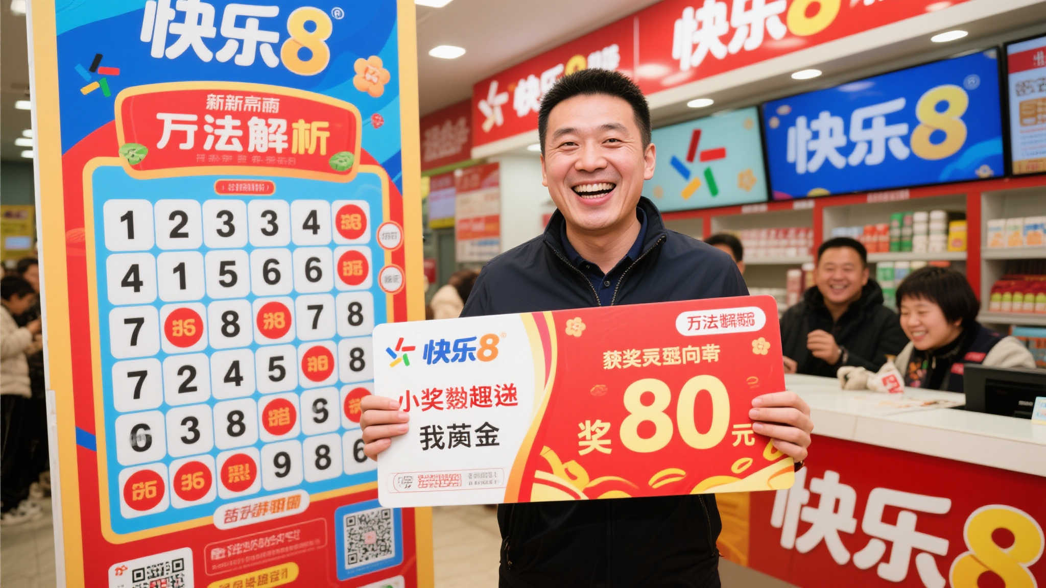 男子散步途中投注快乐8喜中500万 奖金暂存待规划