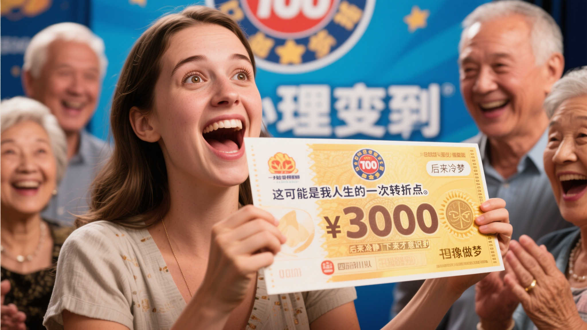 四、心理变化：从不敢信到冷静规划
中奖