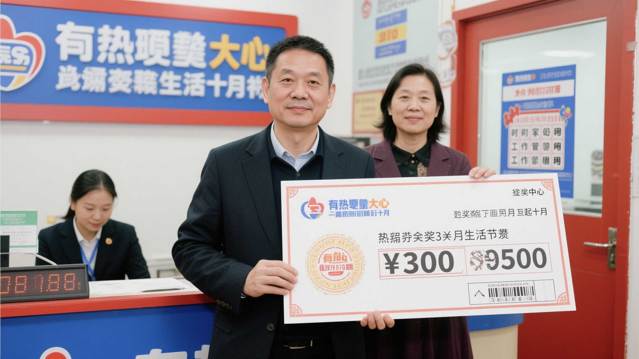 男子坚守幸运号码中双色球576万,1个月后淡定领奖 更让人惊讶的是,中奖后他并没有立刻前往兑